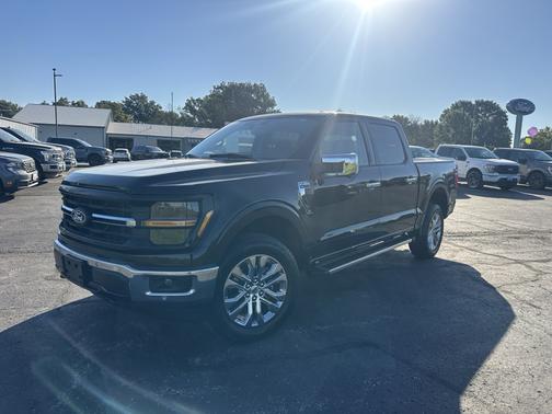 Black 2024 Ford F-150 XLT