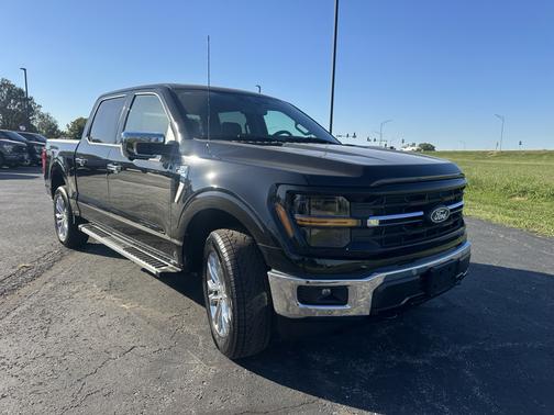 Black 2024 Ford F-150 XLT