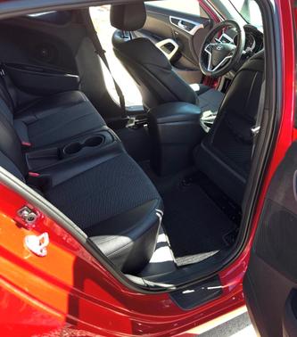 Red 2015 Hyundai Veloster Base