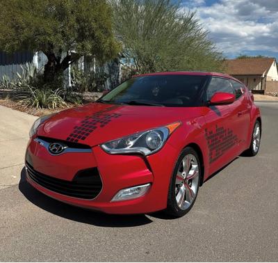 Red 2015 Hyundai Veloster Base