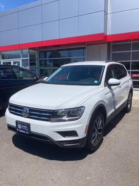 White 2021 Volkswagen Tiguan 2.0T S