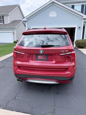 Red 2015 BMW X3 xDrive28i