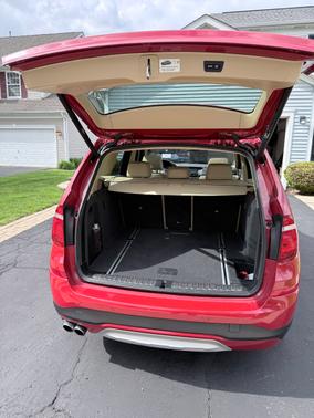 Red 2015 BMW X3 xDrive28i