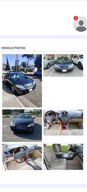 Gray 2008 Lexus ES 350 Base