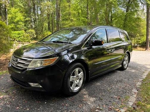 Black 2013 Honda Odyssey Touring Elite
