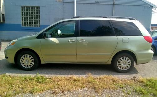Silver 2010 Toyota Sienna CE