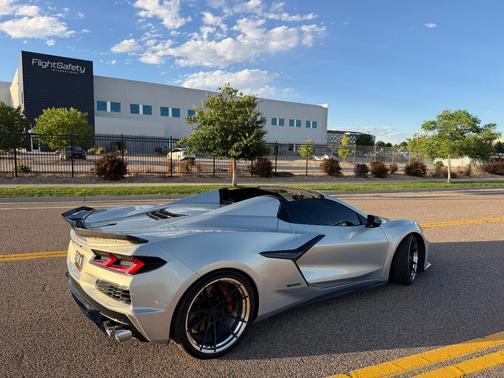 Silver 2024 Chevrolet Corvette E-Ray 3LZ