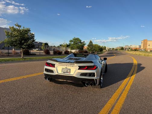 Silver 2024 Chevrolet Corvette E-Ray 3LZ