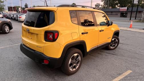 Yellow 2018 Jeep Renegade Sport