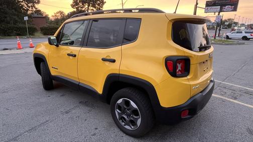 Yellow 2018 Jeep Renegade Sport