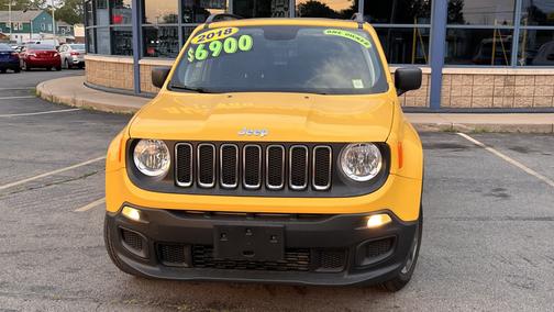Yellow 2018 Jeep Renegade Sport