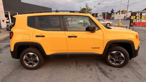 Yellow 2018 Jeep Renegade Sport