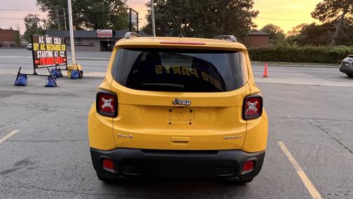 Yellow 2018 Jeep Renegade Sport