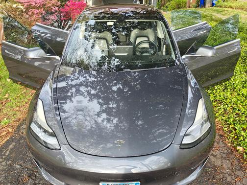 Gray 2018 Tesla Model 3 Long Range