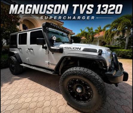 Silver 2012 Jeep Wrangler Unlimited Rubicon