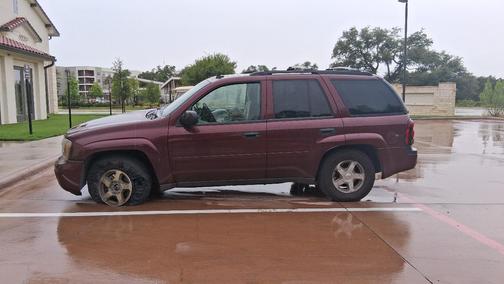 Red 2006 Chevrolet Trailblazer LS