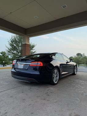 Blue 2013 Tesla Model S Base