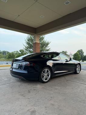 Blue 2013 Tesla Model S Base