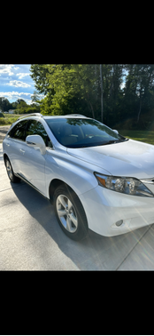 White 2010 Lexus RX 350 Base