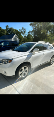 White 2010 Lexus RX 350 Base