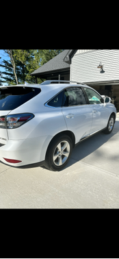 White 2010 Lexus RX 350 Base