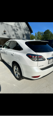 White 2010 Lexus RX 350 Base