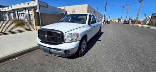 White 2008 Dodge Ram 2500 ST Quad Cab
