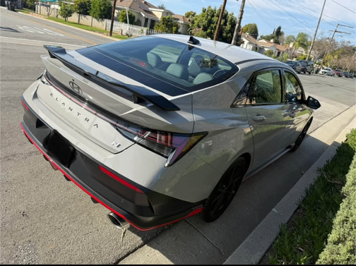 Gray 2025 Hyundai ELANTRA N Base