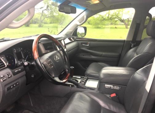 Black 2010 Lexus LX 570 Base