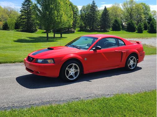 Red 1999 Ford Mustang GT