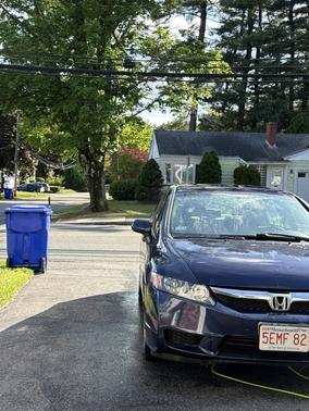 Blue 2007 Honda Civic EX