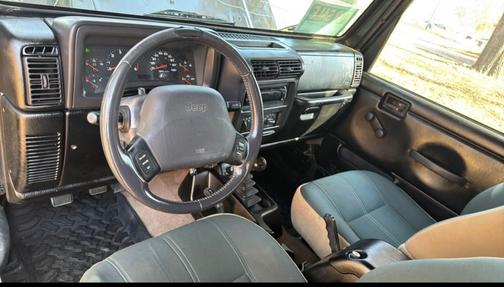 Black 2002 Jeep Wrangler Sahara