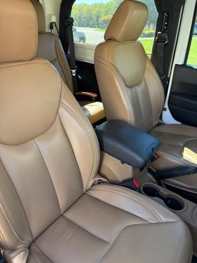 White 2015 Jeep Wrangler Sahara