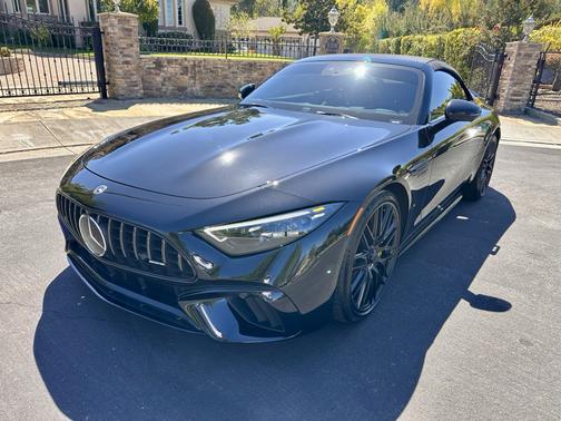 Black 2022 Mercedes-Benz AMG SL 63 Base