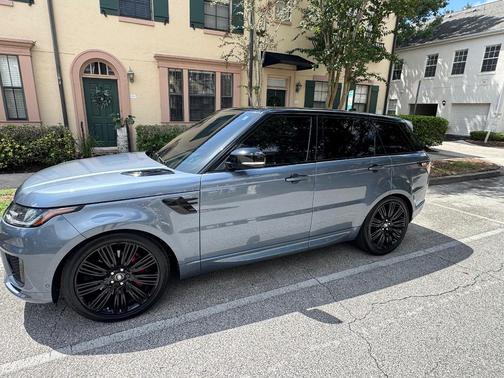 Blue 2018 Land Rover Range Rover Sport HSE Dynamic