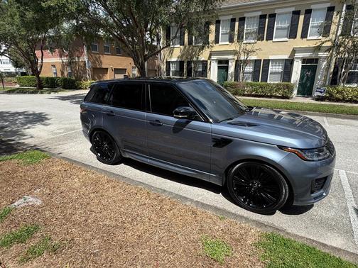 Blue 2018 Land Rover Range Rover Sport HSE Dynamic