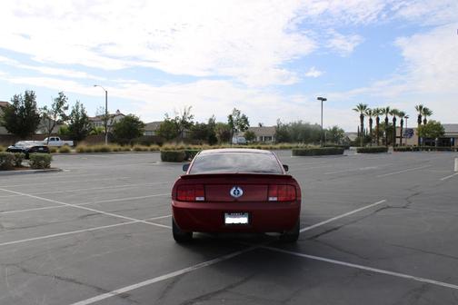 Red 2008 Ford Mustang Base
