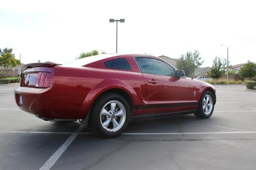 Red 2008 Ford Mustang Base