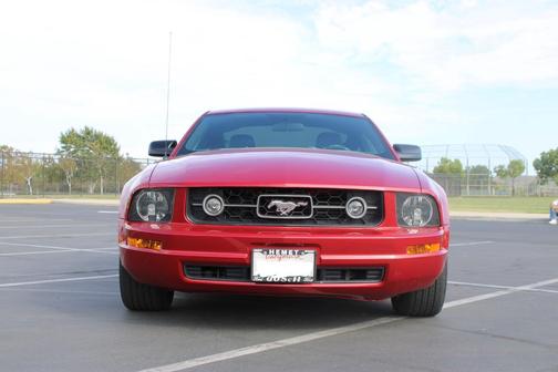 Red 2008 Ford Mustang Base