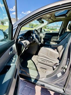 Gray 2015 Honda Odyssey EX-L