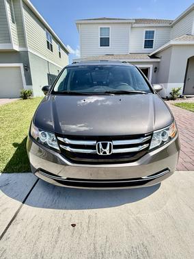 Gray 2015 Honda Odyssey EX-L