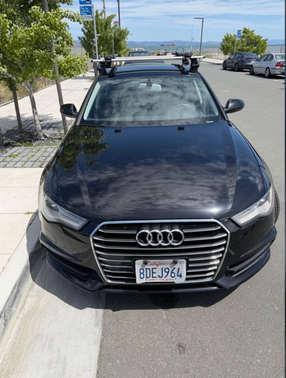 Black 2018 Audi A6 2.0T Premium