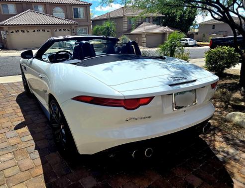White 2015 Jaguar F-TYPE S