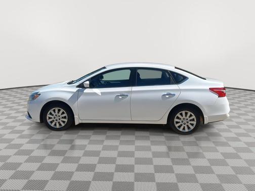 White 2017 Nissan Sentra S