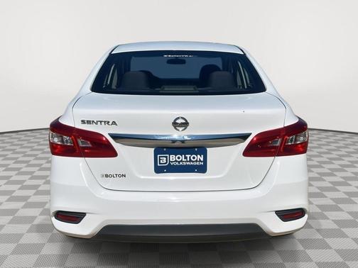 White 2017 Nissan Sentra S