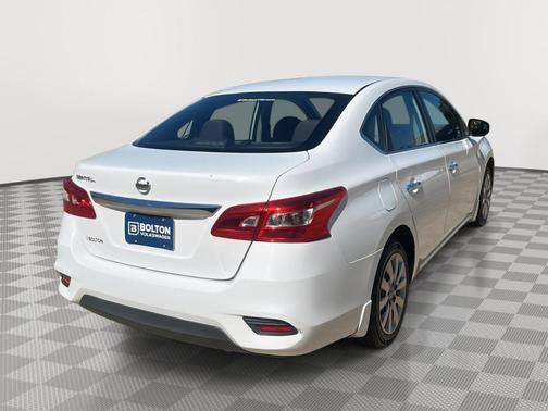 White 2017 Nissan Sentra S