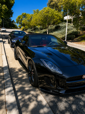 Black 2016 Jaguar F-TYPE R