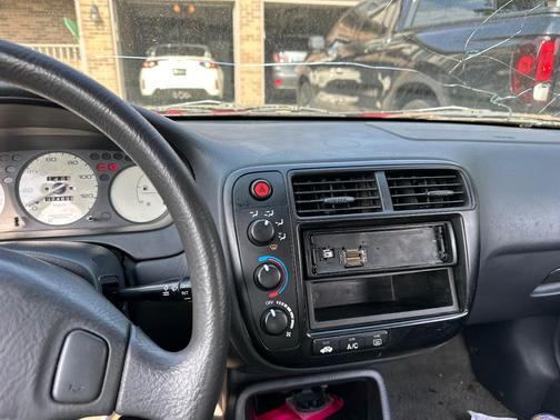 Red 2000 Honda Civic CX