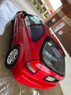Red 2000 Honda Civic CX