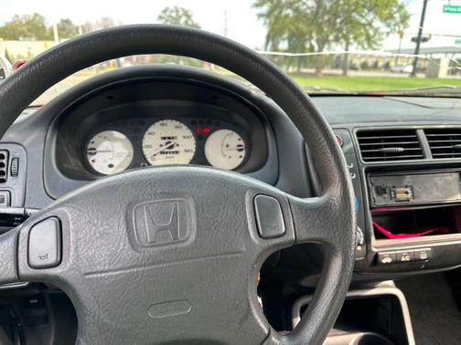 Red 2000 Honda Civic CX